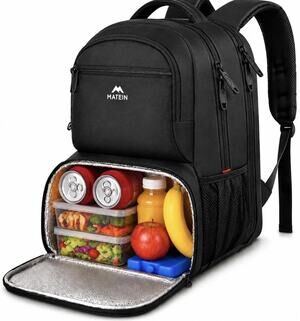 MATEIN Lunch Backpack for Men, 17 Inch Insulated Cooler Backpack